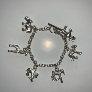 Zoo animal Charm bracelet